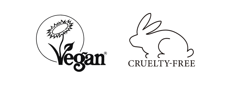 ヴィーガン処方、動物性原料不使用・動物実験不実施